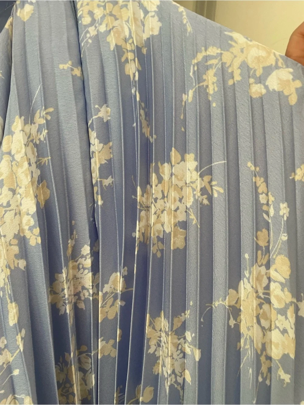 A&F Giselle Pleated Cutout Maxi sz S